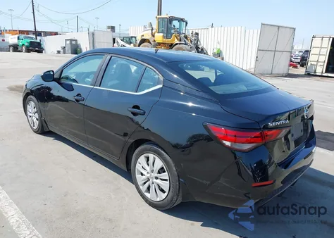 2021 Nissan Sentra S Xtronic Cvt z USA, uszkodzony, nr VIN 3N1AB8BV8MY231118